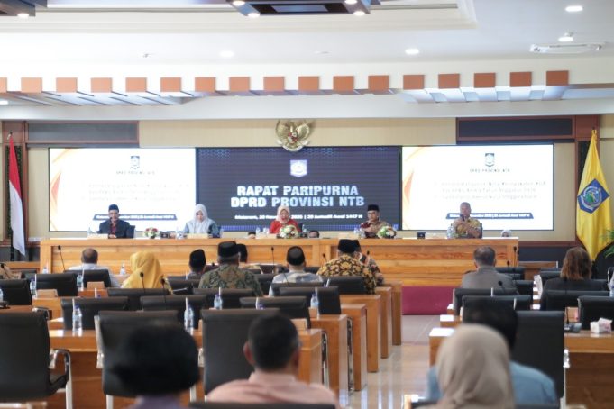 Rapat Paripurna DPRD NTB: Penandatanganan Nota Kesepakatan KUA-PPAS APBD Tahun 2026