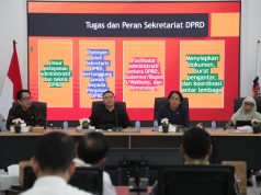 Perancang Peraturan Perundang-undangan Ahli Muda Sekretariat DPRD NTB jadi Narasumber Sosialisasi PAW Anggota DPRD