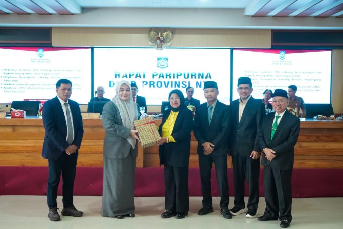 Rapat Paripurna DPRD NTB: Penjelasan Nota Keuangan dan Raperda APBD 2026 oleh Gubernur NTB, Propemperda 2026, dan RKT 2025/2026