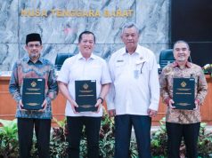 DPRD NTB Hadiri Penyerahan LHP BPK Semester II Tahun 2025