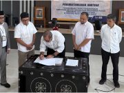 Sekretaris DPRD NTB Hadiri Penandatanganan Kontrak Perencanaan Teknis Pembangunan Fasilitas Publik