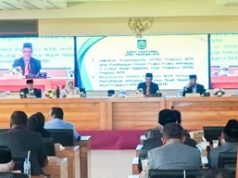 Rapat Paripurna DPRD NTB: Jawaban Bapemperda atas Pandangan Fraksi-Fraksi dan Keputusan Persetujuan 5 Raperda Usul Prakarsa DPRD